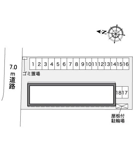 伊賀市西明寺 月極駐車場